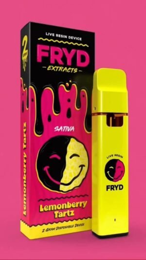 lemonberry tartz strain Fryd Carts