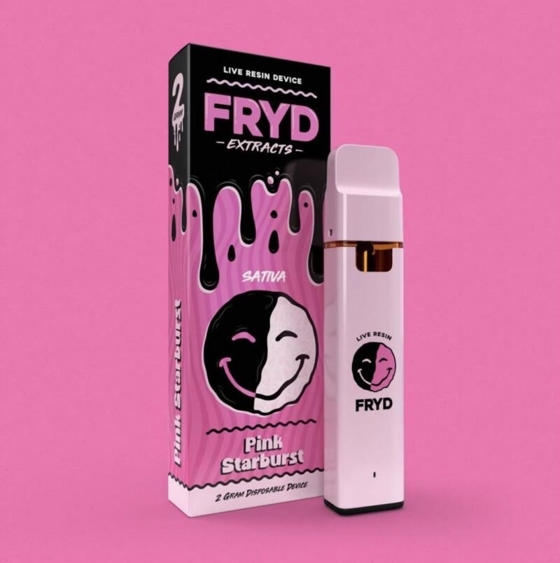 pink starburst shot Fryd Carts